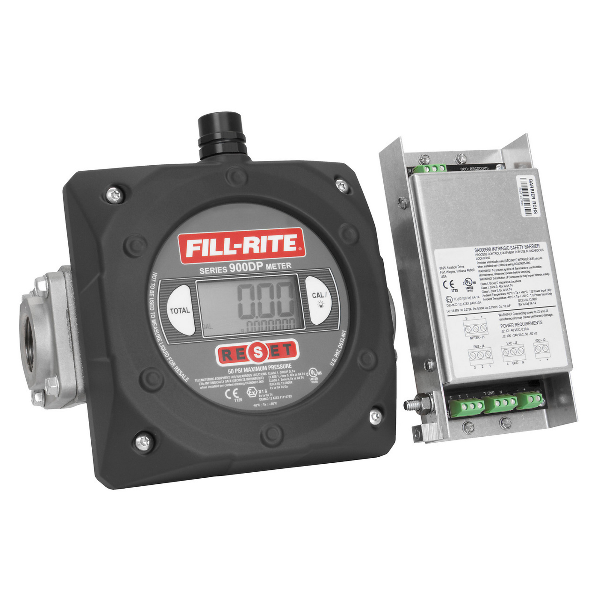 Fill-Rite, 6-40 GPM 4-Digit Digital&nbsp;Meter, Model# 900CDP1.5